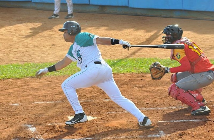 Seminifinal de la 54 Serie Nacional de Béisbol, entre La Isla de la Juventud y Matanzas, Cuba.